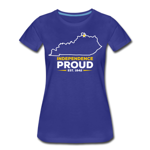 Indepedence Proud Women's T-Shirt - royal blue