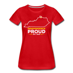 Indepedence Proud Women's T-Shirt - red