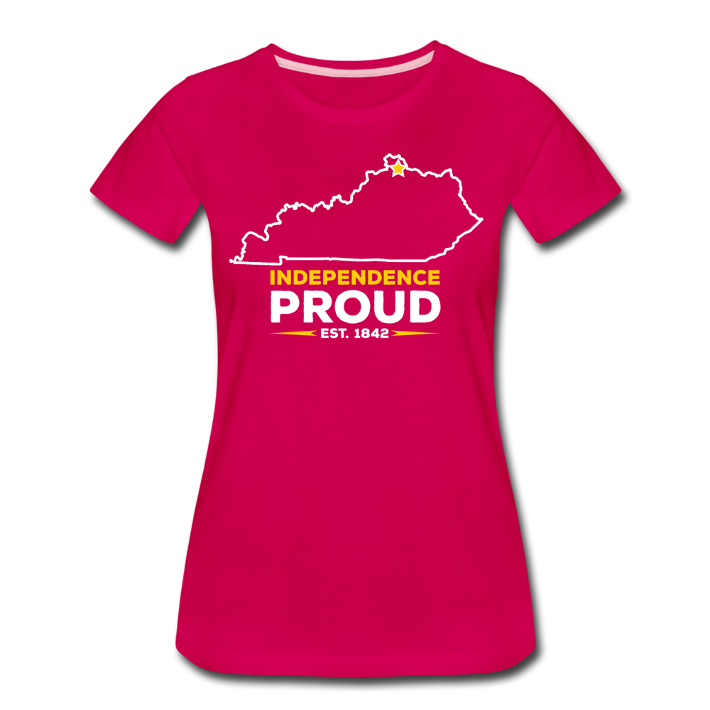 Indepedence Proud Women's T-Shirt - dark pink