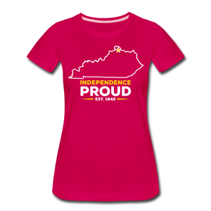 Indepedence Proud Women's T-Shirt - dark pink