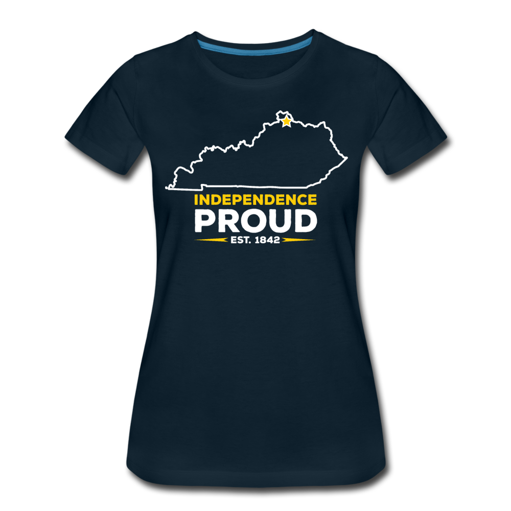 Indepedence Proud Women's T-Shirt - deep navy