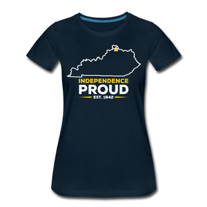 Indepedence Proud Women's T-Shirt - deep navy