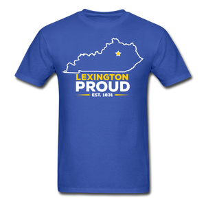 Lexington Proud T-Shirt - royal blue