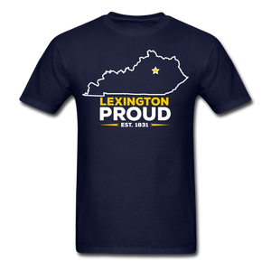 Lexington Proud T-Shirt - navy