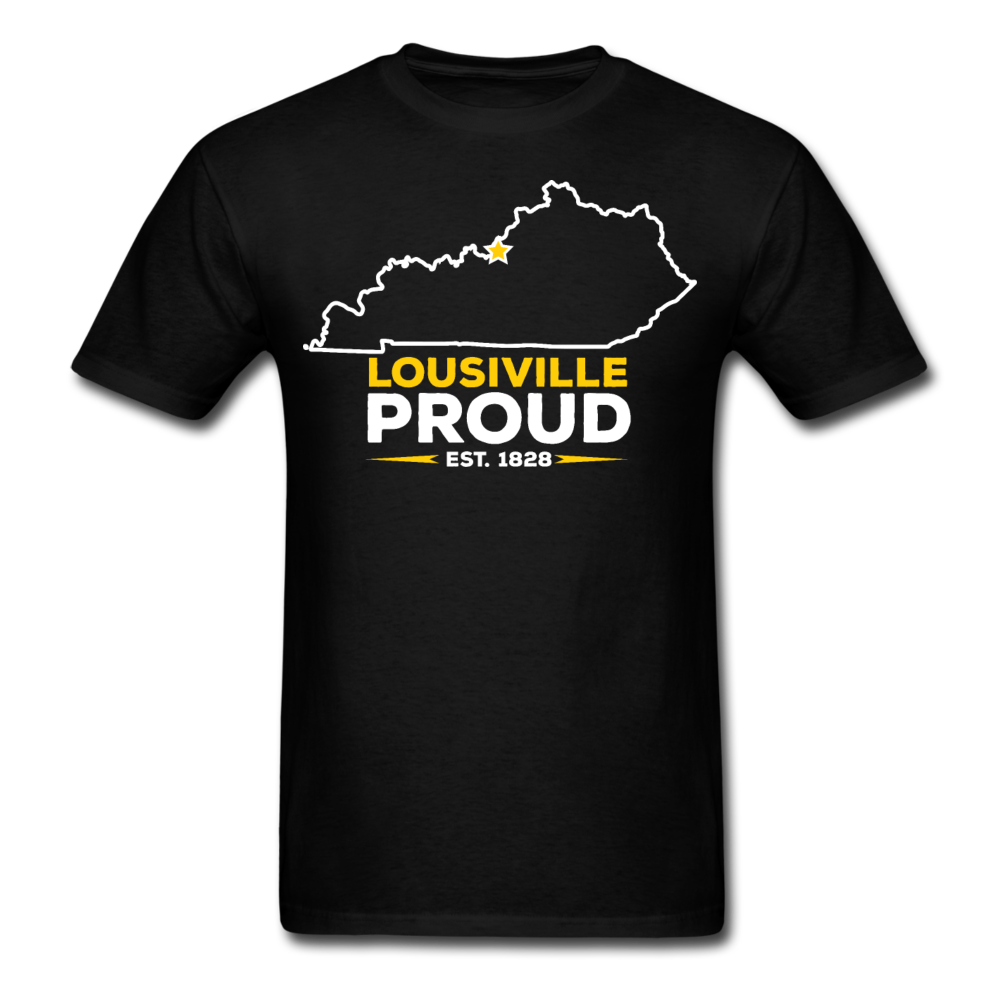 Louiseville Proud T-Shirt - black