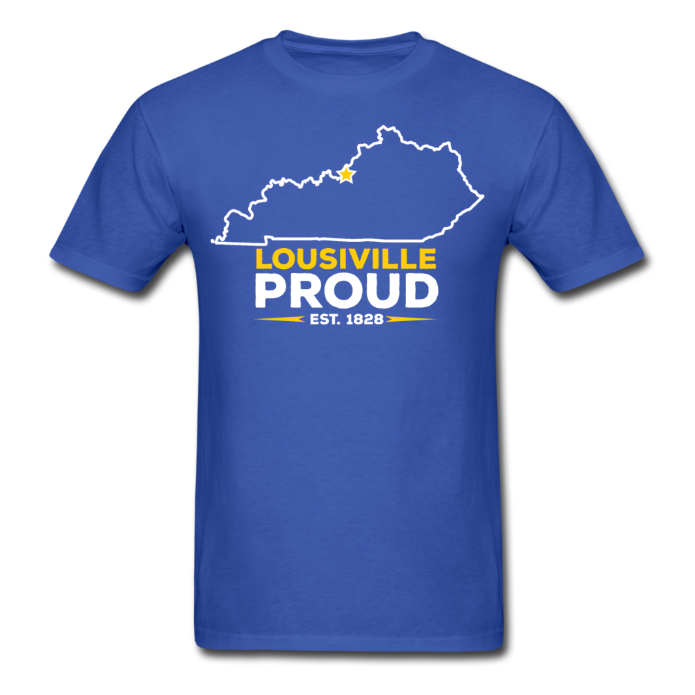 Louiseville Proud T-Shirt - royal blue