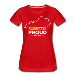 Ownesboro Proud Women's T-Shirt - red