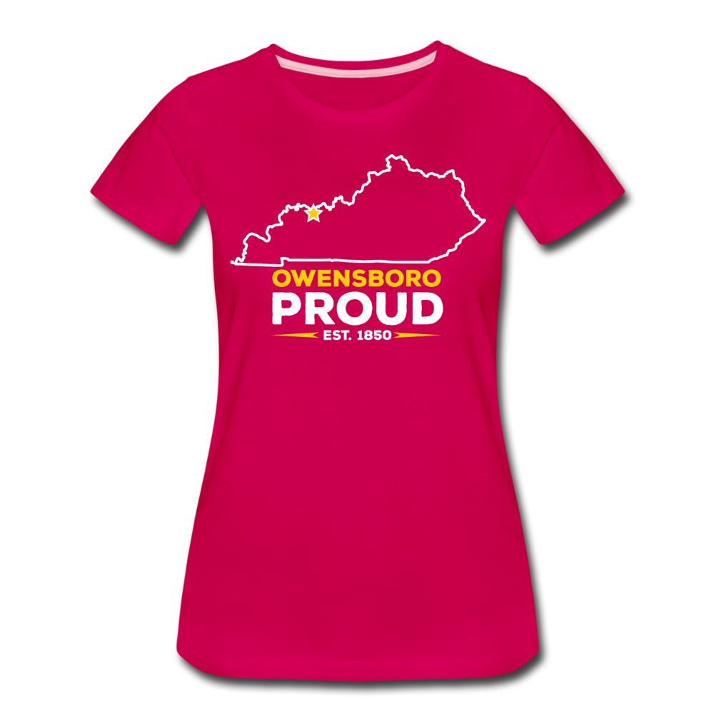 Ownesboro Proud Women's T-Shirt - dark pink