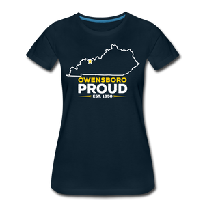 Ownesboro Proud Women's T-Shirt - deep navy