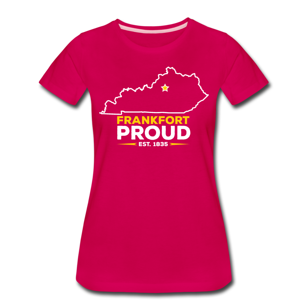 Frankfort Proud Women's T-Shirt - dark pink