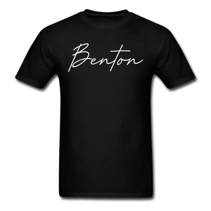 Benton Cursive T-Shirt - black