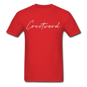 Crestwood Cursive T-Shirt - red