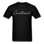 Crestwood Cursive T-Shirt - black