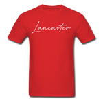 Lancaster Cursive T-Shirt - red