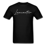 Lancaster Cursive T-Shirt - black