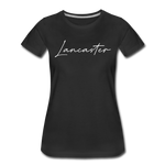 Lancaster Cursive Women's T-Shirt - black