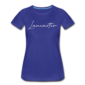 Lancaster Cursive Women's T-Shirt - royal blue