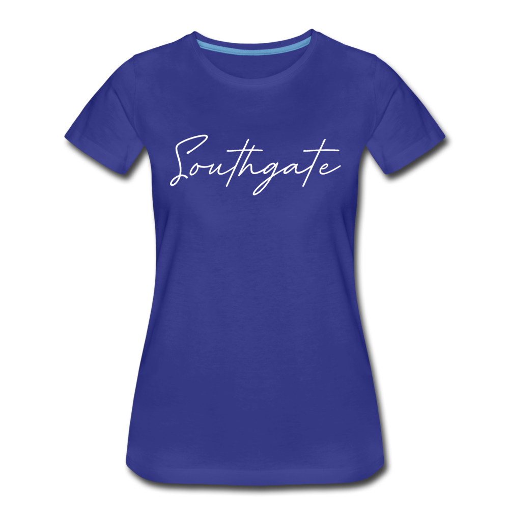 Southgate Cursive Women's T-Shirt - royal blue