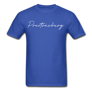 Prestonsburg Cursive T-Shirt - royal blue