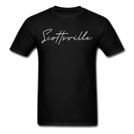 Scottsville Cursive T-Shirt - black