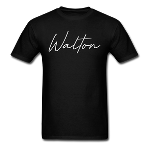 Walton Cursive T-Shirt - black