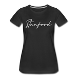 Stanford Cursive Women's T-Shirt - black