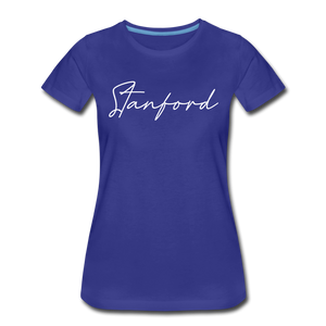 Stanford Cursive Women's T-Shirt - royal blue